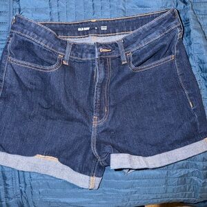 Old Navy Women's Dark Blue Jean Shorts